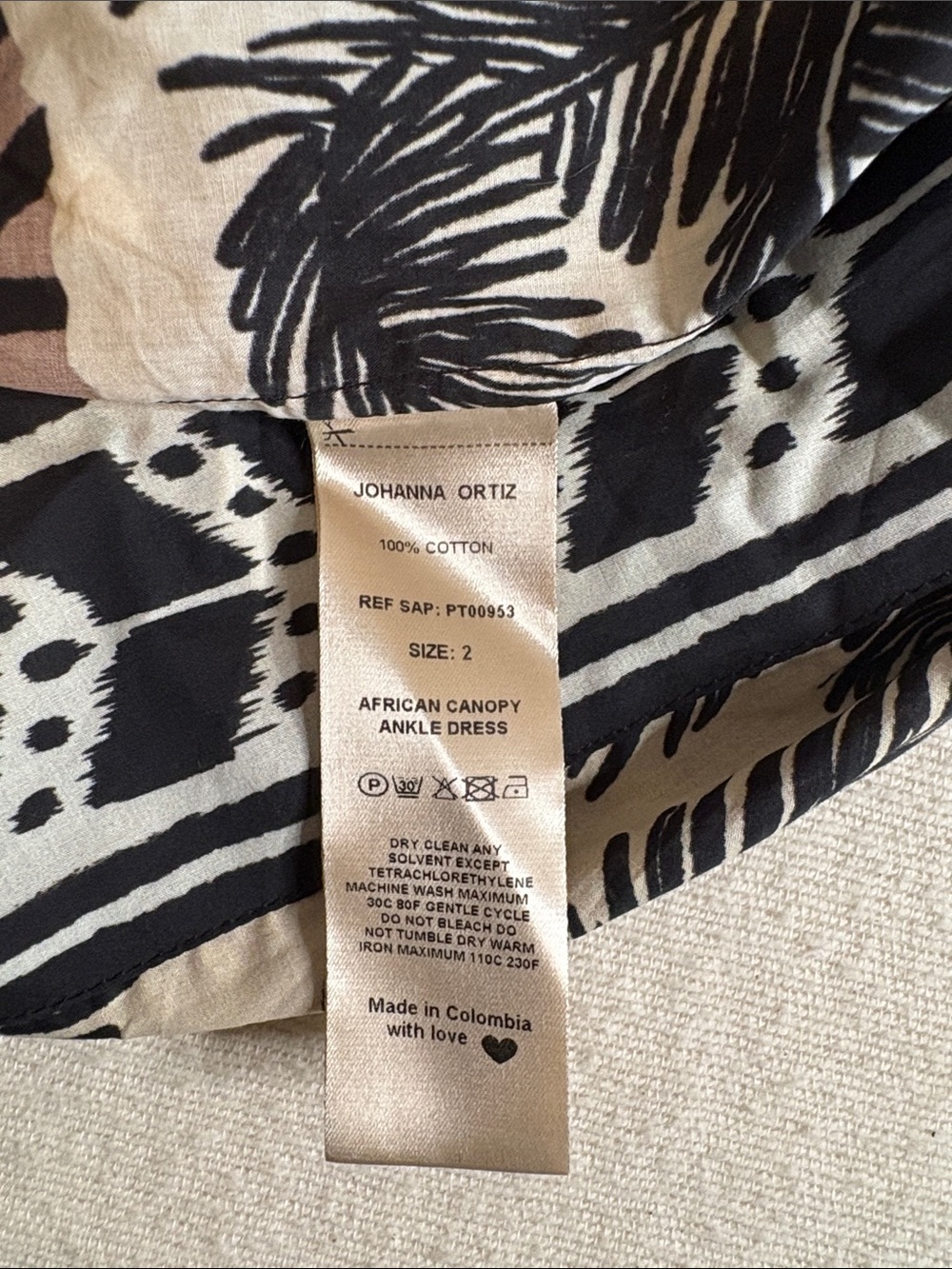 Johanna Ortiz African Canopy Ankle Dress - Picture 4 of 5